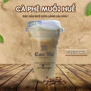 Hình ảnh Cà phê muối Huế size lớn - ly 500ml