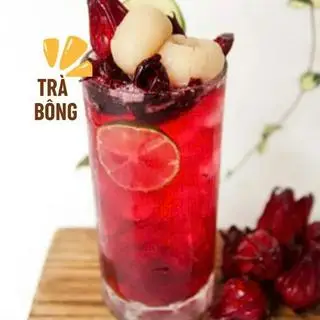 Hình ảnh Trà hibiscus vải hồng
