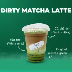 Hình ảnh Dirty matcha latte