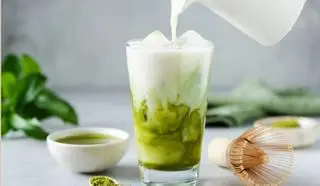 Hình ảnh Matcha sữa gấu