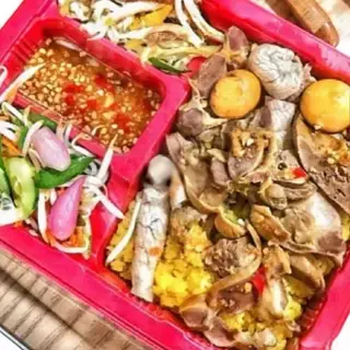 Hình ảnh Cơm lòng mề gan gà