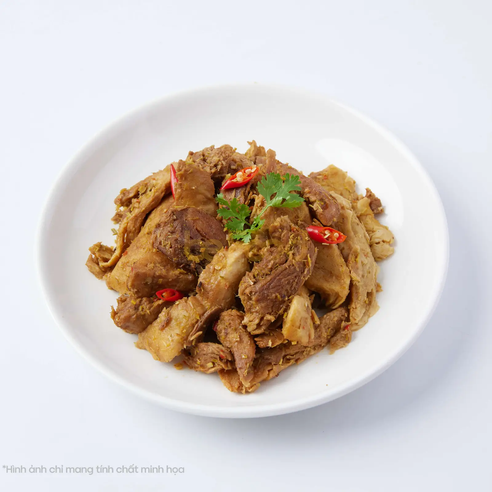 Hình ảnh Vịt xào lăn sả ớt