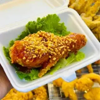 Hình ảnh Gà sốt mắm tỏi