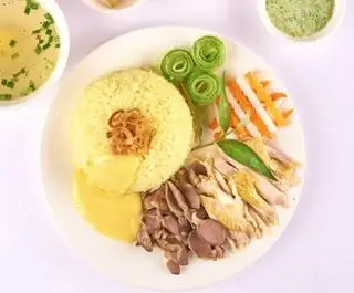Hình ảnh Cơm gà xé lòng