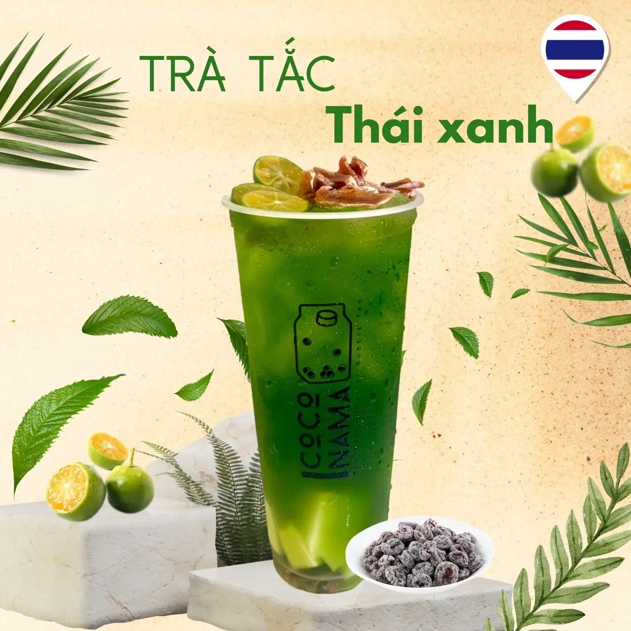 Hình ảnh Trà Tắc Thái Xanh