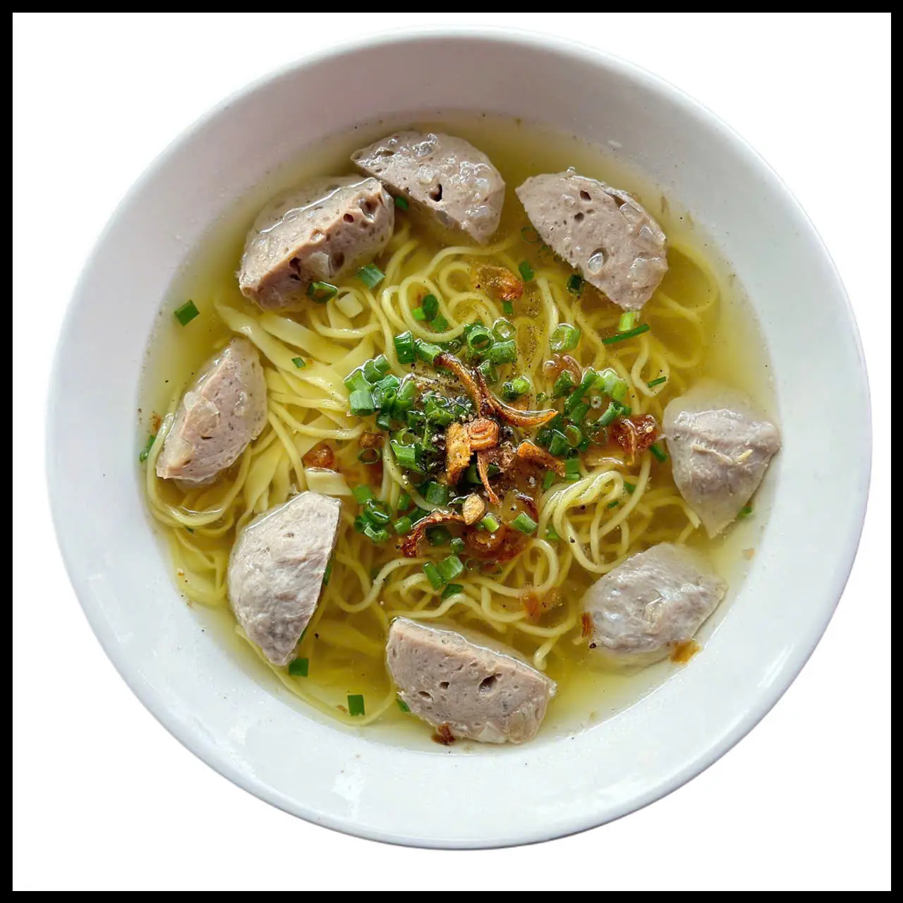 Hình ảnh Mì tươi bò viên gân