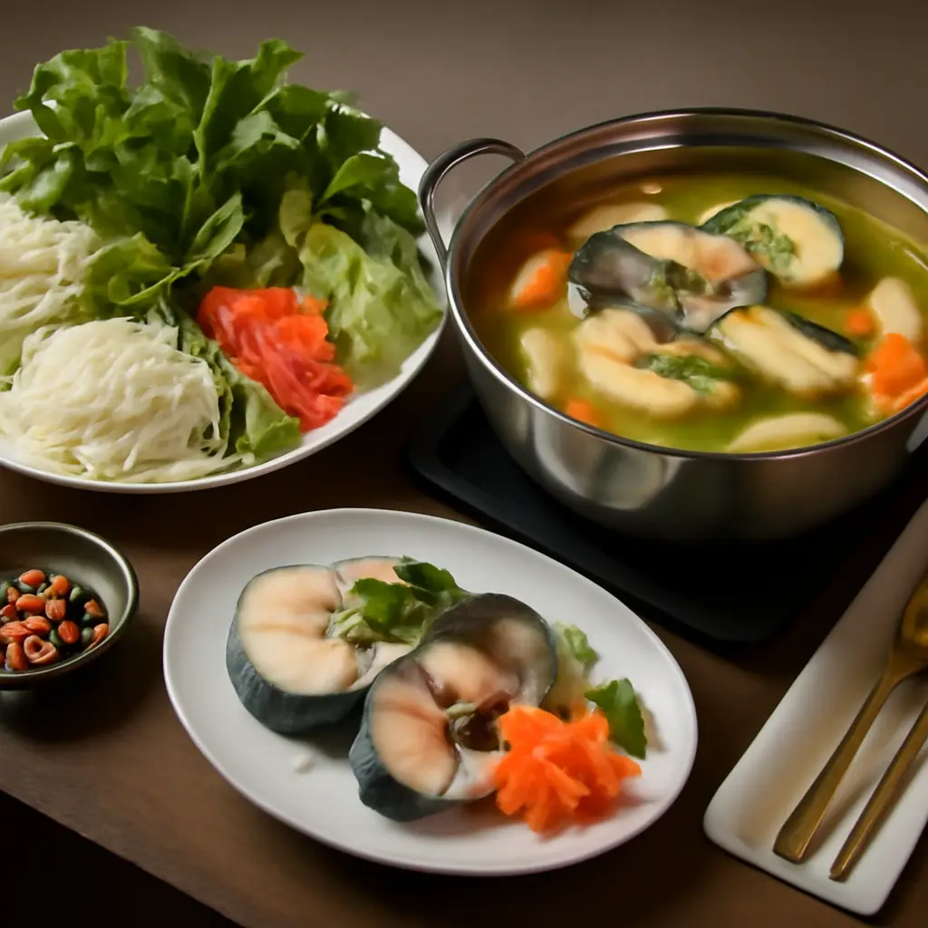 Hình ảnh Lẩu cá nấu ngót