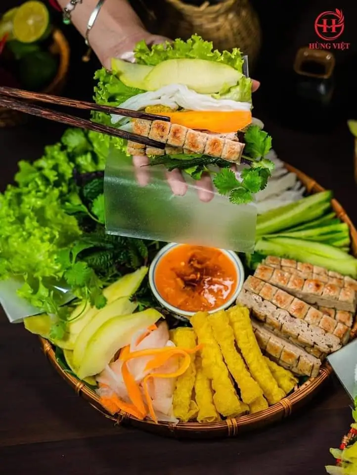 Hình ảnh Nem phên nướng phần