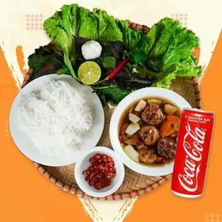 Hình ảnh Combo bún chả Hà Nội - coca