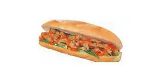 Hình ảnh Bánh mì chả cá nóng