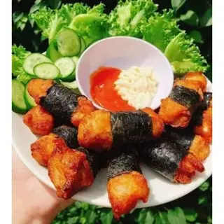 Hình ảnh Gà cuộn rong biển - 2 viên