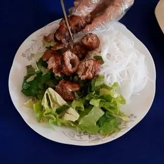 Hình ảnh Bún nem nướng 2 cây nem