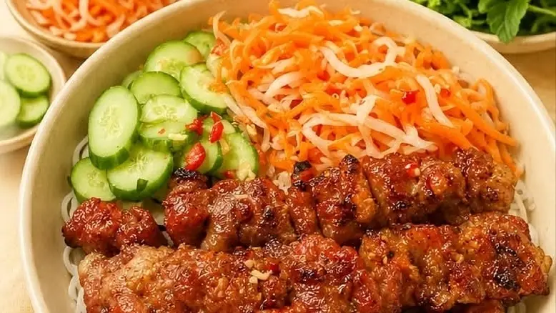 Hình ảnh Mộc Lộc Quán - Bún Thịt Nướng - Cống Quỳnh