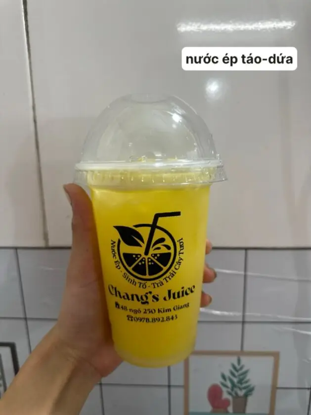 Hình ảnh Nước ép táo - dứa