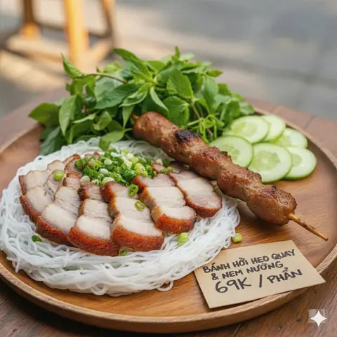 Hình ảnh Bánh Hỏi Heo Quay Xệ - Dương Bá Trạc