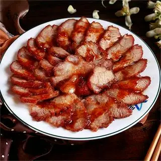 Hình ảnh Xá xíu cổ heo nướng