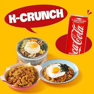 Hình ảnh K-Crunch Combo (Combo Cơm Hàn + Gà + Nước)