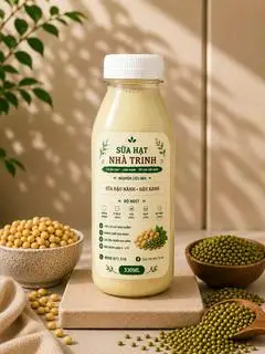 Hình ảnh Sữa đậu nành - đậu xanh