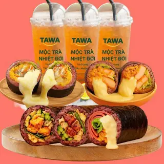 Hình ảnh Combo nhóm bạn - 5 cơm cuộn - 3 mộc trà nhiệt đới