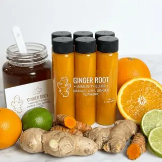 Hình ảnh Combo 6 chai - shot gừng cam nghệ