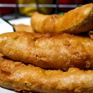 Hình ảnh Batter Fried Cucumber Pickle Vs Mayo