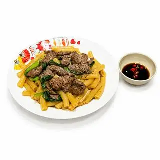 Hình ảnh Nui xào bò