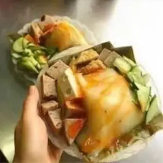 Hình ảnh Bánh giò toping - Pepsi