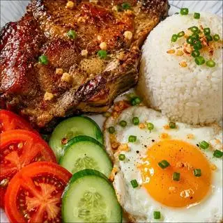 Hình ảnh Cơm sườn trứng