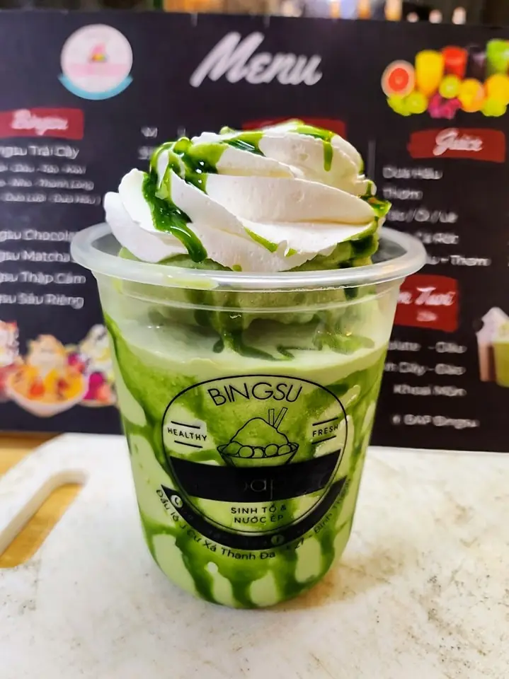 Hình ảnh Matcha đá xay kem tươi