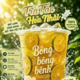 Hình ảnh Jasmine kumquat tea size M 500ml