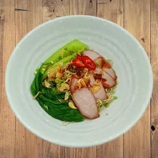 Hình ảnh Mì tươi trứng truyền thống xá xíu