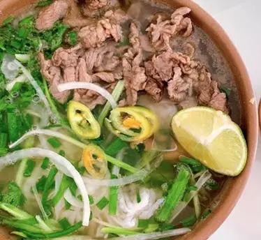 Hình ảnh Phở tái lăn