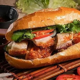 Hình ảnh Bánh mì heo quay