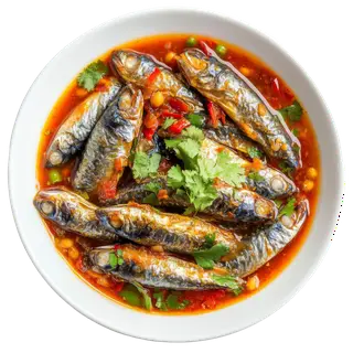 Hình ảnh Cơm cá nục kho - Rau Dưa - Tặng Kèm Canh