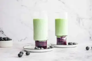 Hình ảnh Matcha việt quất