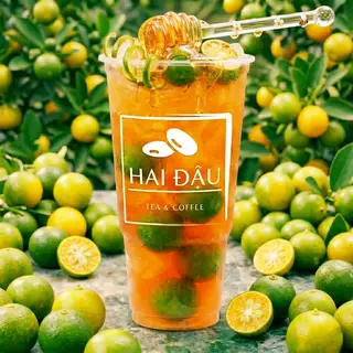 Hình ảnh Combo 2 Hồng trà tắc mật ong - ly 700ml
