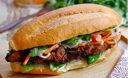 Hình ảnh Bánh mì thịt nướng