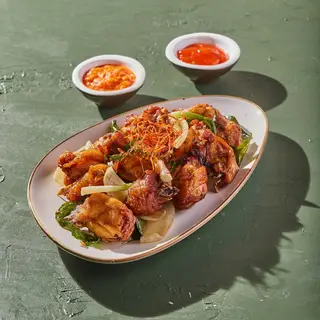 Hình ảnh Gà chiên mắm nửa con