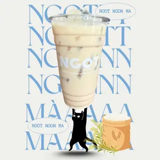 Hình ảnh Trà sữa gạo rang Nhật Bản