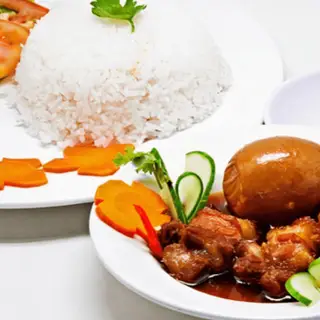 Hình ảnh Cơm thịt kho trứng