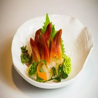 Hình ảnh Sashimi sò đỏ hokkigai - surf clam sashimi 10 pc