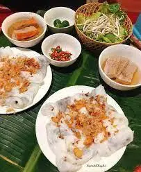 Hình ảnh Bánh cuốn chả quế