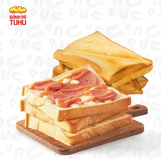 Hình ảnh Sandwich phomai xúc xích