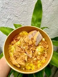 Hình ảnh Xôi xéo chả mỡ thịt