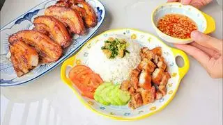 Hình ảnh Cơm ba rọi nướng