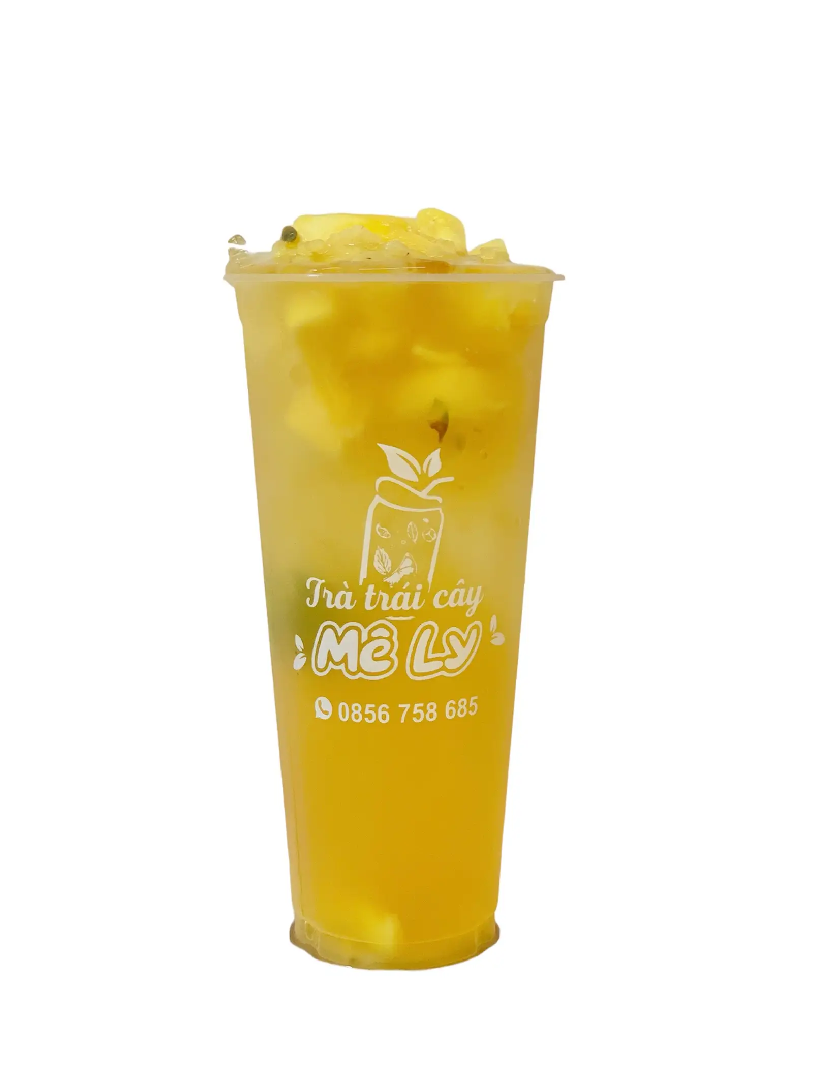 Hình ảnh Trà dứa chanh leo - Ly 700ml