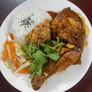 Hình ảnh Cơm đùi gà BBQ