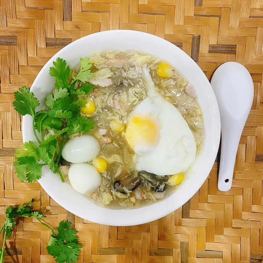 Hình ảnh Súp cua trứng gà