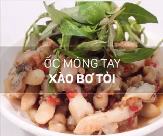 Hình ảnh Ốc móng tay xào bơ tỏi