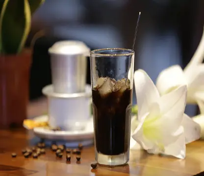 Hình ảnh Cà phê đen phố núi